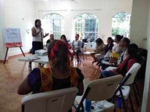 We offered psychological attention to 22 families