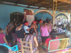 We have realized four workshop with women