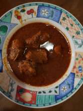 Salsa de chicatana con costilla de puerco