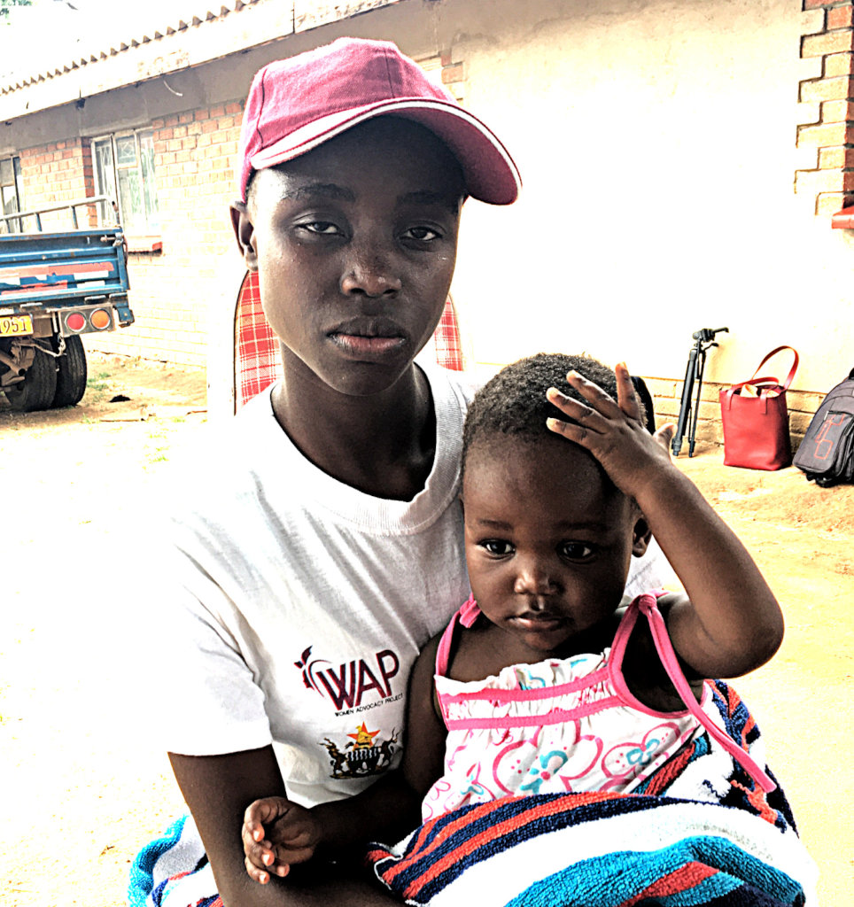 Michelle, 19, makes soap at WAP