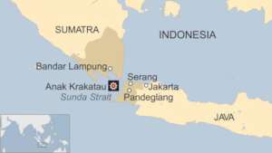 Indonesia tsunami - Sunda Strait, Dec 22