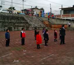 Tai chi in the morning