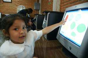 Computer class  improves their education