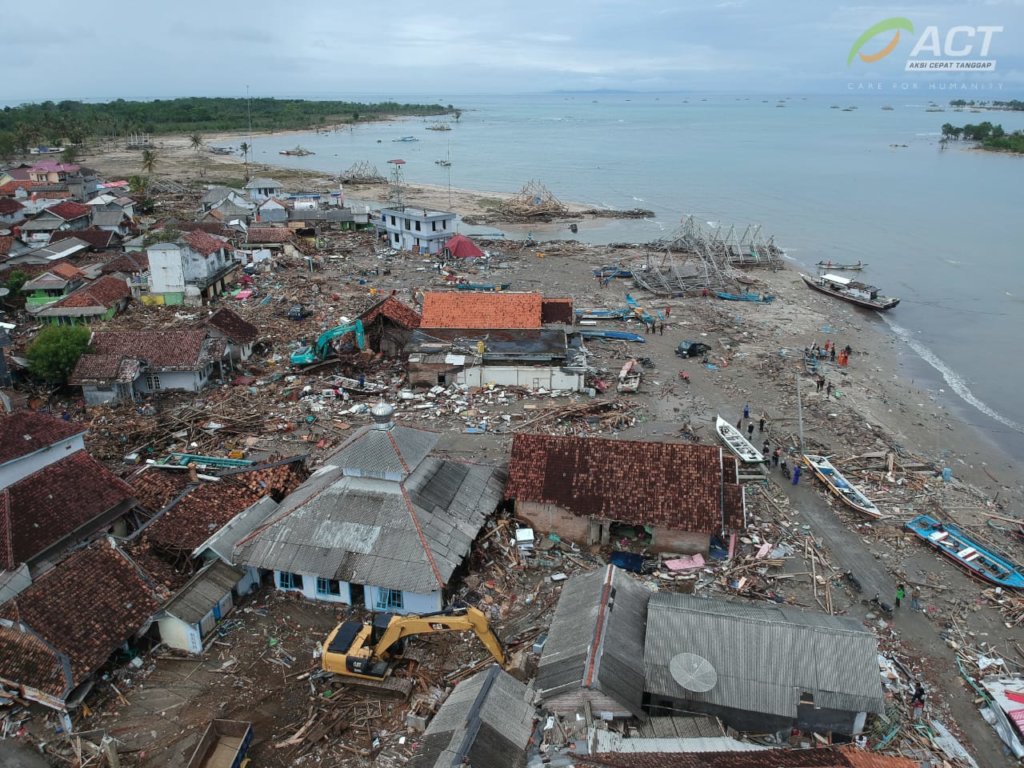Emergency Relief For Sunda Strait Tsunami Victims