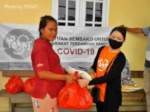 Delivering supplies to people in need