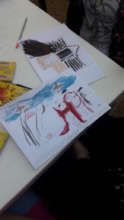 Students illustrate their fears