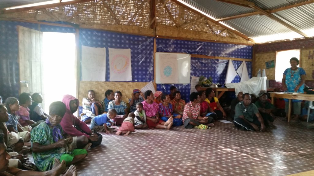 Constructing a school in rural Papua New Guinea