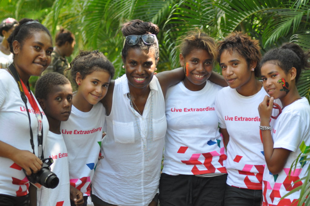 Constructing a school in rural Papua New Guinea
