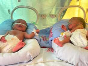 Pre term babies - mother was rushed here bleeding