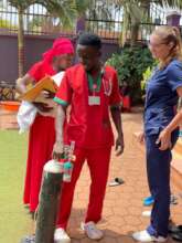 Taking our patient for chest x-ray & cardiac echo