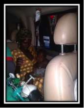 Children being given transfusion