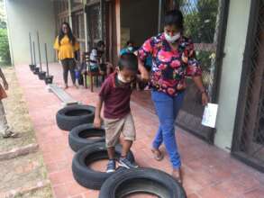 parent & child obstacle course