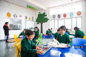 The junior room of our library is a lovely space.