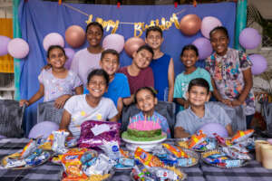Celebrating Niyati's birthday.