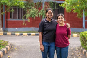 Sareena & Pinky, our 2 newest University Students.