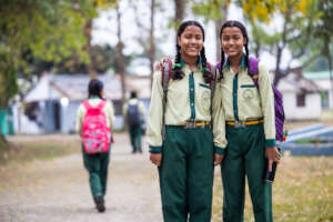 Off to school!