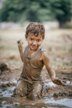 Nothing like a little mud