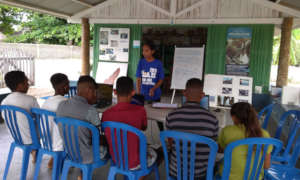 Computer class for Atauro's youth