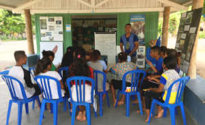 Computer classes for the youth of Atauro
