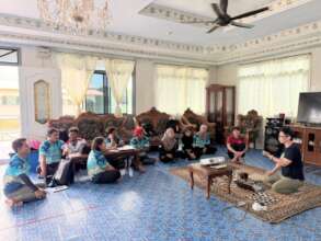 LMCG members during the training session