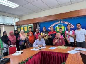Planning meeting with one of the schools