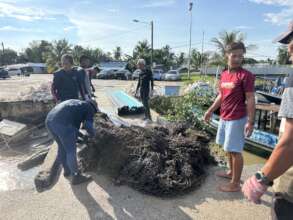 The ghost nets removed in Pulau Besar