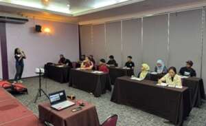 Learning session with the potential MMCG members
