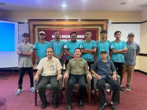 Newly elected SMCG Park Rangers (back row)