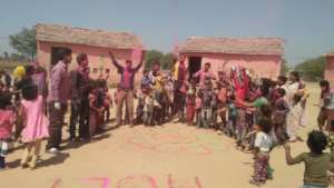 Happy Holi from Uday Community School Jaganpura!