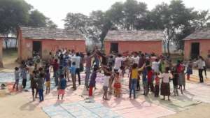 Theater workshop for the children and teachers