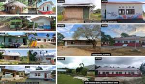 Rebuilt schools in East Nusa Tenggara year to date