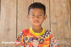 Maikel, graduate of one of our rebuilt schools