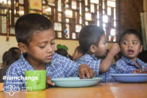 Bila, a student of Pelita Kasih school in Sumba