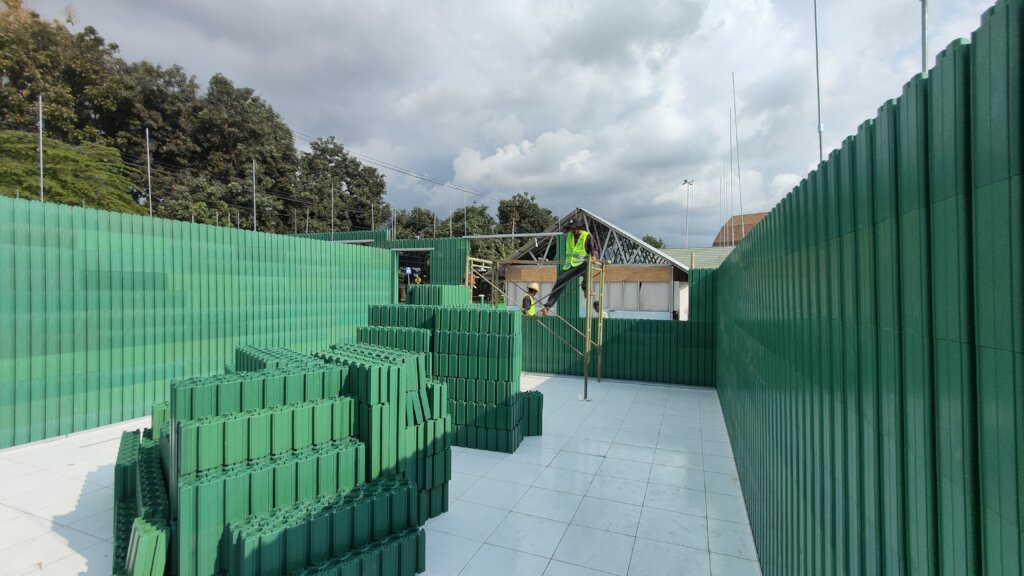 Turning Plastic Waste into Safe Classrooms