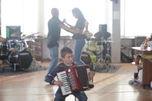 Jam session at the school