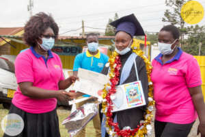 SOH Manager Flo hands out certificates