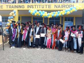 Graduation at Nairobi launch ceremony