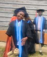 Grace on her graduation