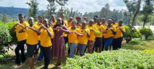 Students celebrating International Women's Day