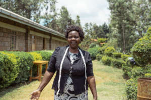 Margaret - Dressmaking teacher at Kariti