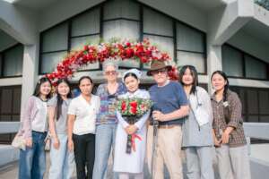 Jiu Graduates Nursing School, joined by WH grads