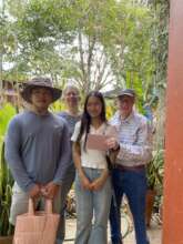 Happy Naan stops by with wedding invitation