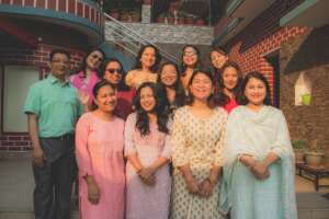 Women LEAD staffs & interns at Lamjung Outreach
