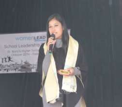 Aishwarya Speaking at a Women LEAD Event