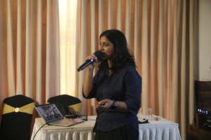 Alumni facilitating session during PDW
