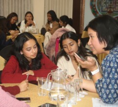 First time mentors at their mentor training