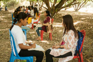 Speed Mentoring session, WOW Nepal 2022, Lumbini.