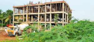 Building structure completed