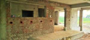 building up the walls
