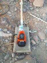 water pump tu supply water to CRESCA